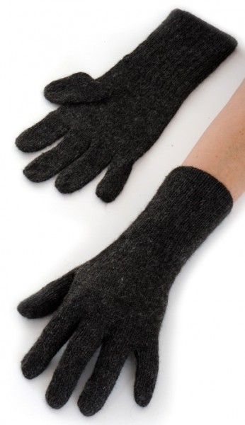 Alpaka Handschuhe Anthrazit