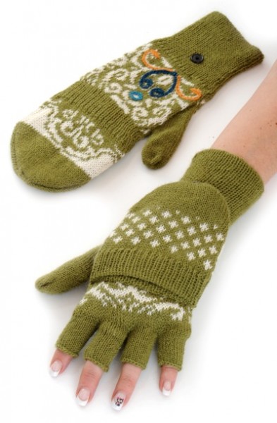 Handschuhe Wiese