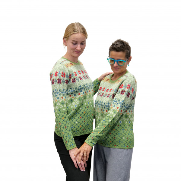 Alpaka Rundhals Pullover Eike