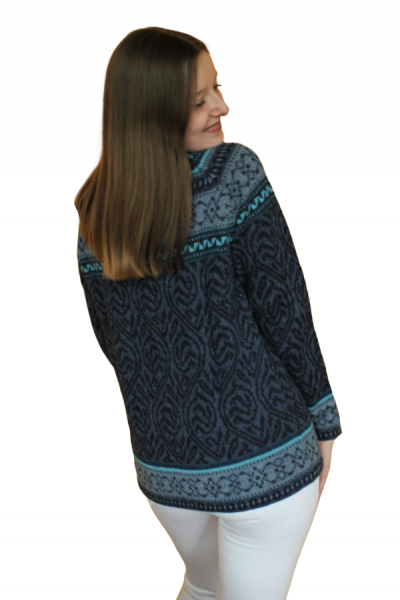 Alpaka Rundhals Pullover Aixa