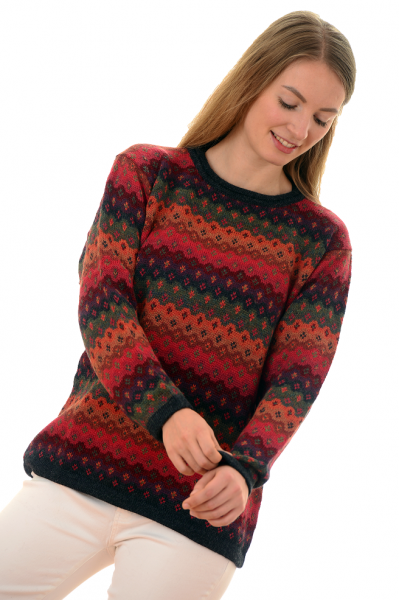 Alpaka Rundhals Pullover Mariana (Marian)